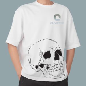 kaos oversize lengan pendek